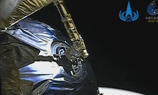 &ldquo;天問一號&rdquo;探測器火星捕獲過程影像來了！