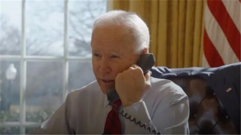 拜登拿起電話，又刷一個(gè)&ldquo;第一次&rdquo;