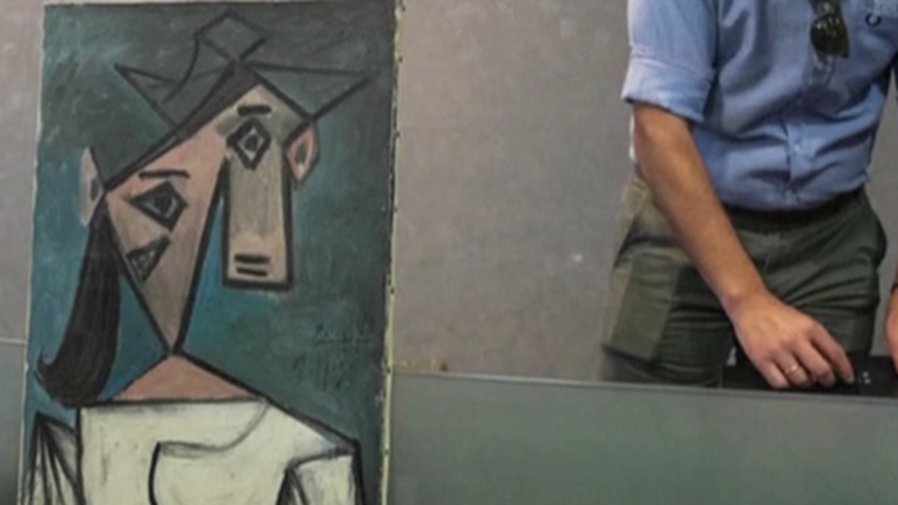 失而復(fù)得！希臘警方尋回9年前失竊的畢加索畫作