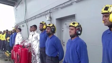 印度首艘國(guó)產(chǎn)航母&ldquo;維克蘭特&rdquo;號(hào)完成海試