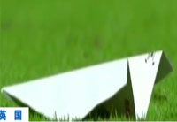 從天而降！球迷看臺玩丟紙飛機擊中球員