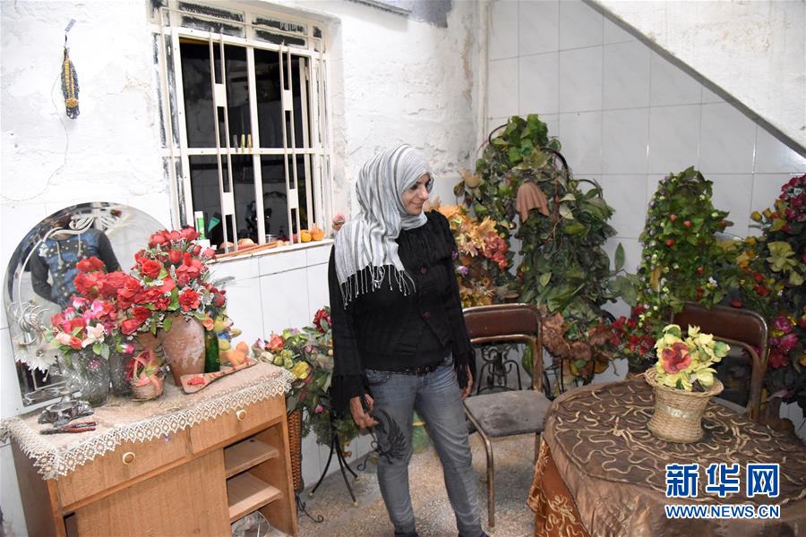 （國際&middot;圖文互動）（9）通訊：敘利亞危機爆發(fā)8周年：廢墟中&ldquo;療傷&rdquo;的東古塔