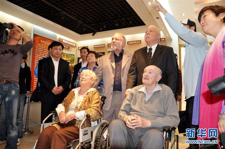 （國際&middot; 圖文互動）（9）通訊：&ldquo;和平是我們共同的追求&rdquo;&mdash;&mdash;美國&ldquo;飛虎隊&rdquo;父子的中國情緣