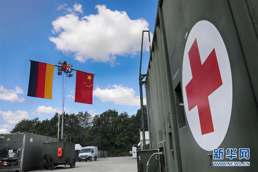 （國際&middot;圖文互動）（2）&ldquo;共同的理念，讓合作更深入更順暢&rdquo;&mdash;&mdash;走進(jìn)中德&ldquo;聯(lián)合救援-2019&rdquo;衛(wèi)勤實兵聯(lián)合演習(xí)德方野戰(zhàn)二級醫(yī)院