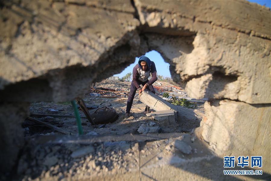 (國際)(1)以色列襲擊哈馬斯多個(gè)軍事目標(biāo)