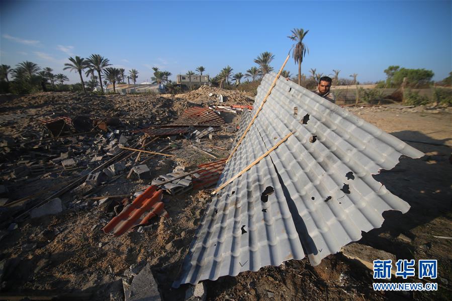 (國際)(2)以色列襲擊哈馬斯多個(gè)軍事目標(biāo)