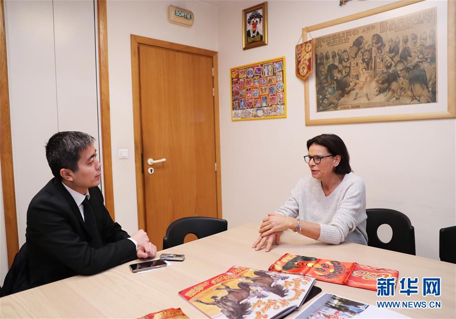 （國(guó)際&middot;圖文互動(dòng)）（1）專訪：馬戲是歐洲和中國(guó)跨文化交流的橋梁&mdash;&mdash;訪蒙特卡洛國(guó)際馬戲節(jié)主席、摩納哥公主斯蒂芬妮