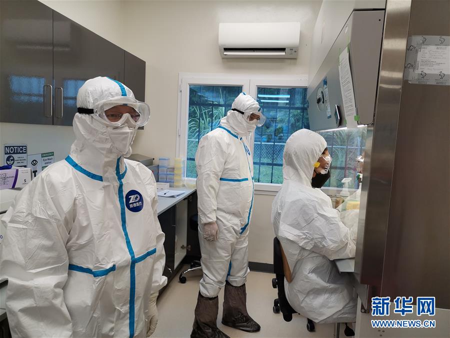 （國際疫情&middot;圖文互動）（8）中國醫(yī)療專家組為赤道幾內(nèi)亞抗疫帶來&ldquo;希望之光&rdquo;