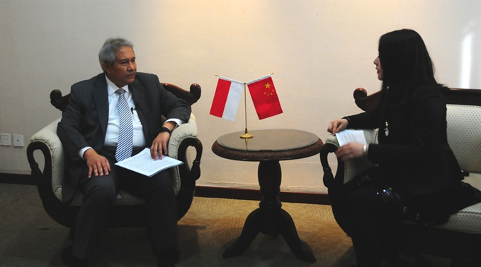 印尼駐華大使蘇更接受新華網(wǎng)&ldquo;兩會(huì)&rdquo;獨(dú)家專(zhuān)訪