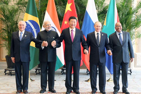 習(xí)近平出席金磚國(guó)家領(lǐng)導(dǎo)人非正式會(huì)晤