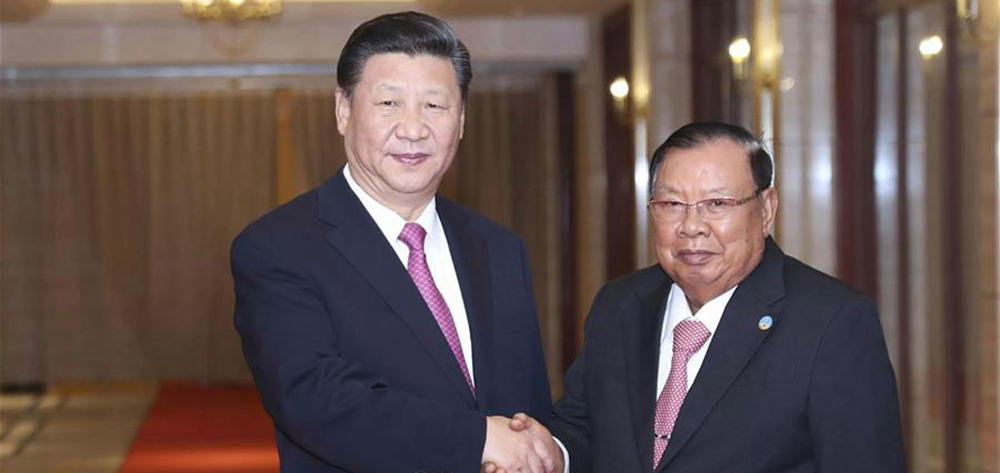 習(xí)近平再次會(huì)見老撾人民革命黨中央委員會(huì)總書記、國家主席本揚(yáng)