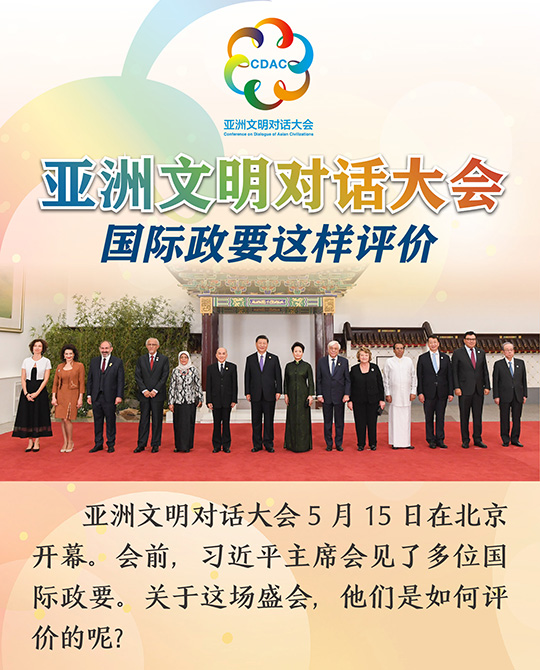 亞洲文明對話大會，國際政要這樣評價(jià)